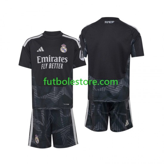 Primera Equipación del Real Madrid Portero 2026-2027 Manga Corta para Niño (Camiseta y pantalón)