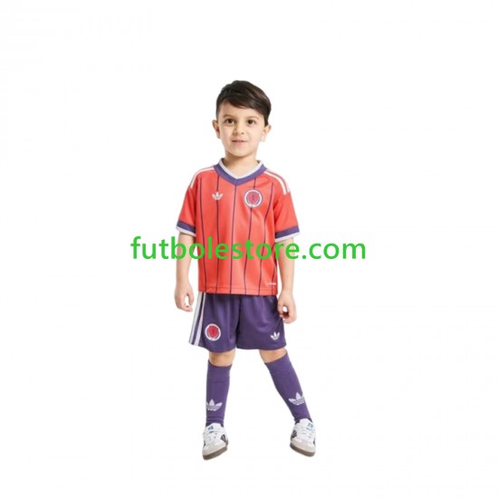Segunda Equipación del Escocia World Cup 2026 Manga Corta para Niño (Camiseta y pantalón)
