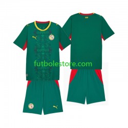 Segunda Equipación del Senegal 2026 2027 Manga Corta para Niño (Camiseta y pantalón)