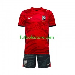 Primera Equipación del Corea Del Sur World Cup 2026 Manga Corta para Niño (Camiseta y pantalón)