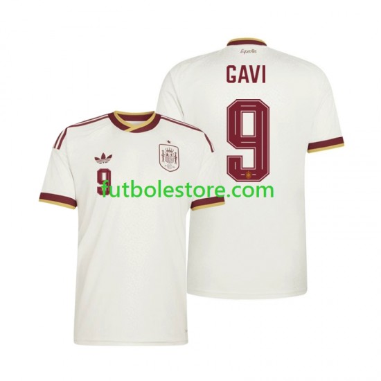 Segunda Equipación del España Gavi 9 World Cup 2026 Manga Corta para Hombre