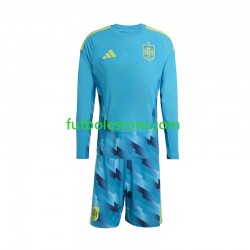 Primera Equipación del España Portero World Cup 2026 ML para Niño (Camiseta y pantalón)