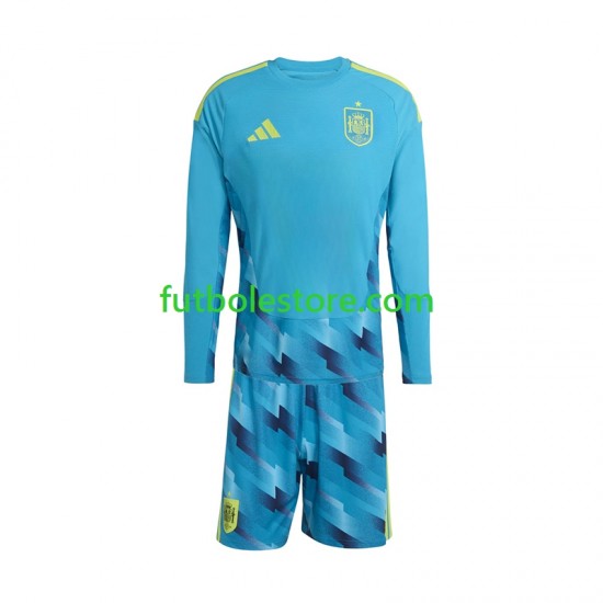 Primera Equipación del España Portero World Cup 2026 ML para Niño (Camiseta y pantalón)