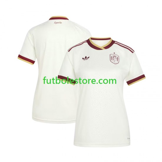 Segunda Equipación del España World Cup 2026 Manga Corta para Mujer