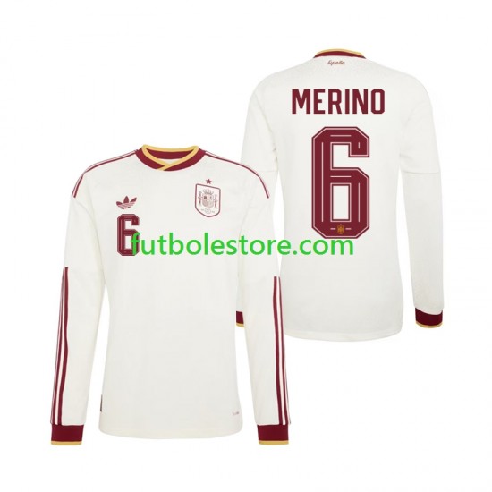 Segunda Equipación del España Mikel Merino 6 World Cup 2026 ML para Hombre
