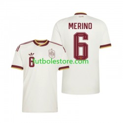 Segunda Equipación del España Mikel Merino 6 World Cup 2026 Manga Corta para Hombre
