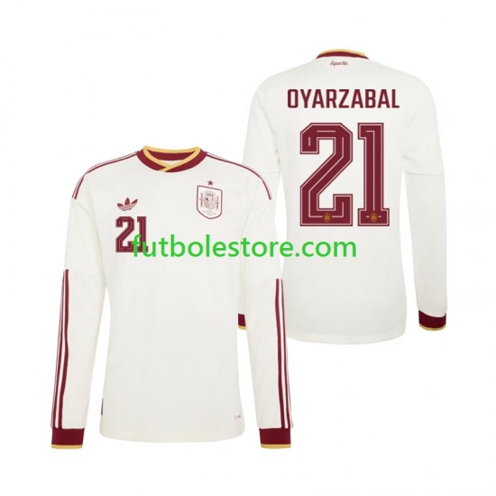 Segunda Equipación del España Mikel Oyarzabal 21 World Cup 2026 ML para Hombre