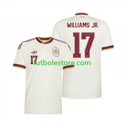 Segunda Equipación del España Nico Williams 17 World Cup 2026 Manga Corta para Hombre