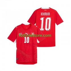 Primera Equipación del Suiza Granit Xhaka 10 World Cup 2026 Manga Corta para Hombre