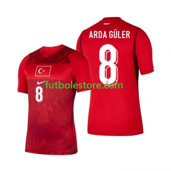 Primera Equipación del Turquía Arda Guler 8 World Cup 2026 Manga Corta para Hombre