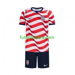 Primera Equipación del Estados Unidos World Cup 2026 Manga Corta para Niño (Camiseta y pantalón)
