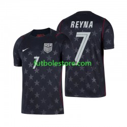 Segunda Equipación del Estados Unidos Giovanni Reyna 7 World Cup 2026 Manga Corta para Hombre