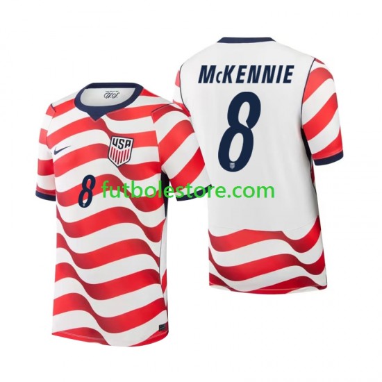 Primera Equipación del Estados Unidos Weston McKennie 8 World Cup 2026 Manga Corta para Hombre