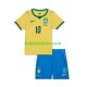 Primera Equipación del Brasil Vinicius Junior 10 World Cup 2026 Manga Corta para Niño (Camiseta y pantalón)