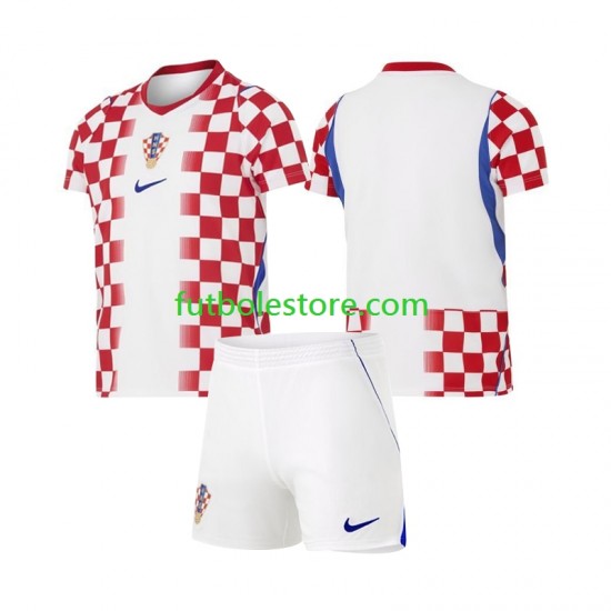 Primera Equipación del Croacia World Cup 2026 Manga Corta para Niño (Camiseta y pantalón)
