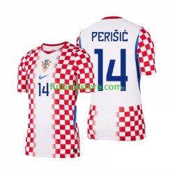 Primera Equipación del Croacia Ivan Perisic 14 World Cup 2026 Manga Corta para Hombre