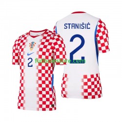 Primera Equipación del Croacia Josip Stanisic 2 World Cup 2026 Manga Corta para Hombre