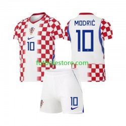 Primera Equipación del Croacia Luka Modric 10 World Cup 2026 Manga Corta para Niño (Camiseta y pantalón)