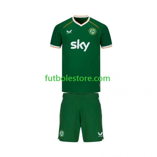 Primera Equipación del Irlanda 2026 Manga Corta para Niño (Camiseta y pantalón)