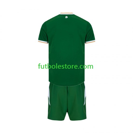 Primera Equipación del Irlanda 2026 Manga Corta para Niño (Camiseta y pantalón)