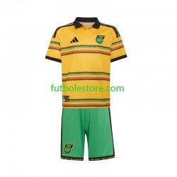 Primera Equipación del Jamaica World Cup 2026 Manga Corta para Niño (Camiseta y pantalón)