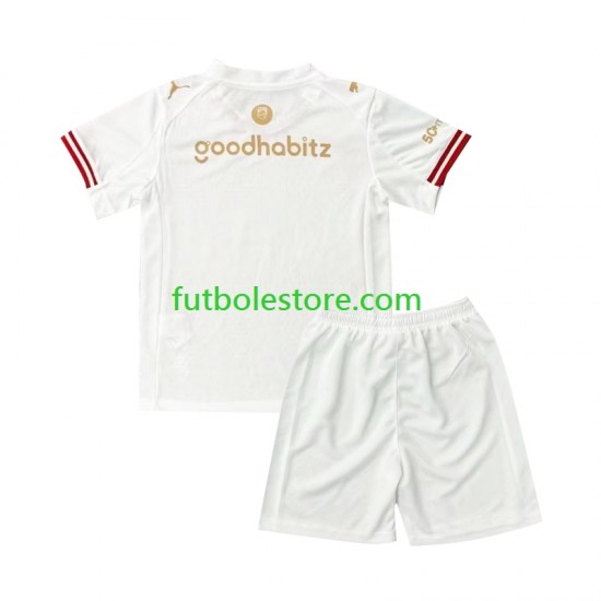 Cuarta Equipación del PSV Eindhoven Efteling 2025-2026 Manga Corta para Niño (Camiseta y pantalón)