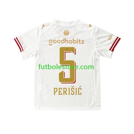 Cuarta Equipación del PSV Eindhoven Ivan Perisic 5 Efteling 2025-2026 Manga Corta para Hombre