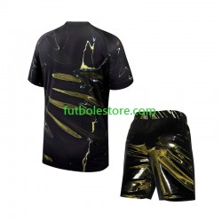 Cuarta Equipación del Paris Saint-Germain Night Edition 2025-2026 Manga Corta para Niño (Camiseta y pantalón)