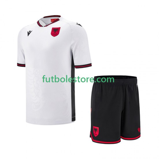 Segunda Equipación del Albania 2025-2026 Manga Corta para Niño (Camiseta y pantalón) Segunda Equipación del Albania 2025-2026 Manga Corta para Niño (Camiseta y pantalón)