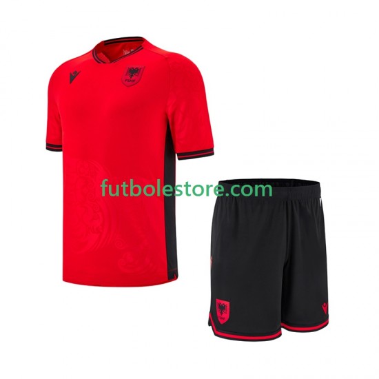 Primera Equipación del Albania 2025-2026 Manga Corta para Niño (Camiseta y pantalón) Primera Equipación del Albania 2025-2026 Manga Corta para Niño (Camiseta y pantalón)
