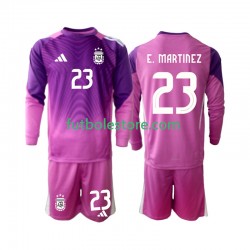 Primera Equipación del Argentina Portero Emiliano Martinez 23 2025 ML para Niño (Camiseta y pantalón)