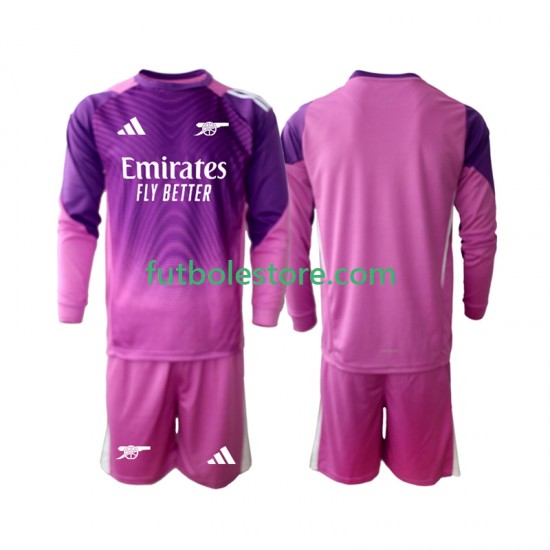 Tercera Equipación del Arsenal Portero 2025-2026 ML para Niño (Camiseta y pantalón) Tercera Equipación del Arsenal Portero 2025-2026 ML para Niño (Camiseta y pantalón)