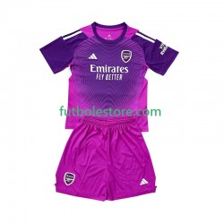 Tercera Equipación del Arsenal Portero 2025-2026 Manga Corta para Niño (Camiseta y pantalón)