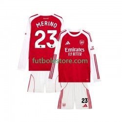 Primera Equipación del Arsenal Merino 23 2025-2026 ML para Niño (Camiseta y pantalón)