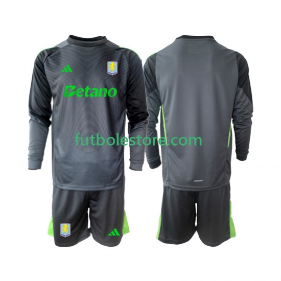 Primera Equipación del Aston Villa Portero 2025-2026 ML para Niño (Camiseta y pantalón) Primera Equipación del Aston Villa Portero 2025-2026 ML para Niño (Camiseta y pantalón)
