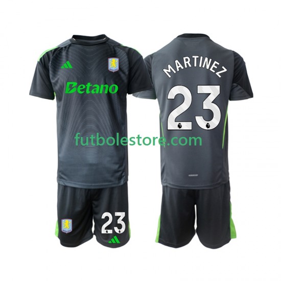 Primera Equipación del Aston Villa Portero Emiliano Martinez 23 2025-2026 Manga Corta para Niño (Camiseta y pantalón) Primera Equipación del Aston Villa Portero Emiliano Martinez 23 2025-2026 Manga Corta para Niño (Camiseta y pantalón)