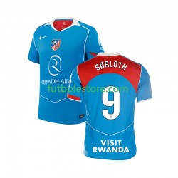 Tercera Equipación del Atlético Madrid Alexander Sorloth 9 2025-2026 Manga Corta para Hombre
