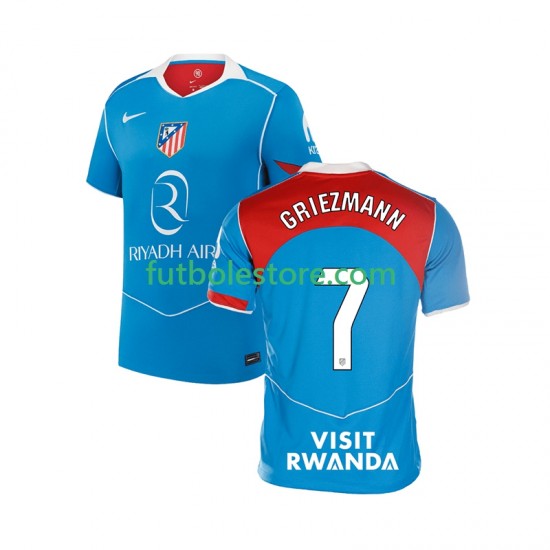 Tercera Equipación del Atlético Madrid Antoine Griezmann 7 2025-2026 Manga Corta para Hombre Tercera Equipación del Atlético Madrid Antoine Griezmann 7 2025-2026 Manga Corta para Hombre
