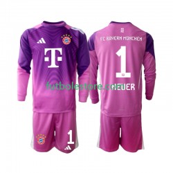 Cuarta Equipación del Bayern de Múnich Portero Manuel Neuer 1 2025-2026 ML para Niño (Camiseta y pantalón)