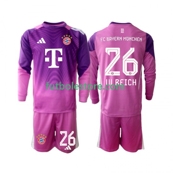 Cuarta Equipación del Bayern de Múnich Portero Sven Ulreich 26 2025-2026 ML para Niño (Camiseta y pantalón) Cuarta Equipación del Bayern de Múnich Portero Sven Ulreich 26 2025-2026 ML para Niño (Camiseta y pantalón)