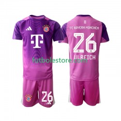 Cuarta Equipación del Bayern de Múnich Portero Sven Ulreich 26 2025-2026 Manga Corta para Niño (Camiseta y pantalón)