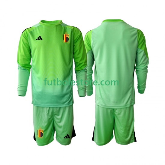 Primera Equipación del Bélgica Portero 2025 ML para Niño (Camiseta y pantalón) Primera Equipación del Bélgica Portero 2025 ML para Niño (Camiseta y pantalón)