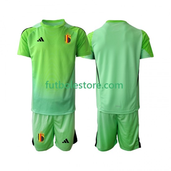 Primera Equipación del Bélgica Portero 2025 Manga Corta para Niño (Camiseta y pantalón) Primera Equipación del Bélgica Portero 2025 Manga Corta para Niño (Camiseta y pantalón)