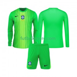 Primera Equipación del Brasil Portero 2026 ML para Niño (Camiseta y pantalón)