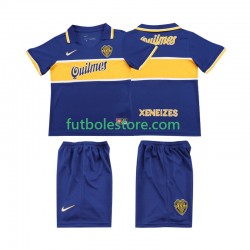 Primera Equipación del CA Boca Juniors Retro 1996 1997 Manga Corta para Niño (Camiseta y pantalón)