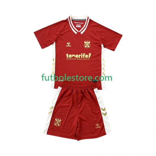 Segunda Equipación del CD Tenerife 2025-2026 Manga Corta para Niño (Camiseta y pantalón) Segunda Equipación del CD Tenerife 2025-2026 Manga Corta para Niño (Camiseta y pantalón)