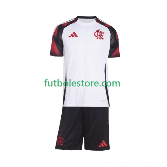 Segunda Equipación del CR Flamengo 2025-2026 Manga Corta para Niño (Camiseta y pantalón) Segunda Equipación del CR Flamengo 2025-2026 Manga Corta para Niño (Camiseta y pantalón)