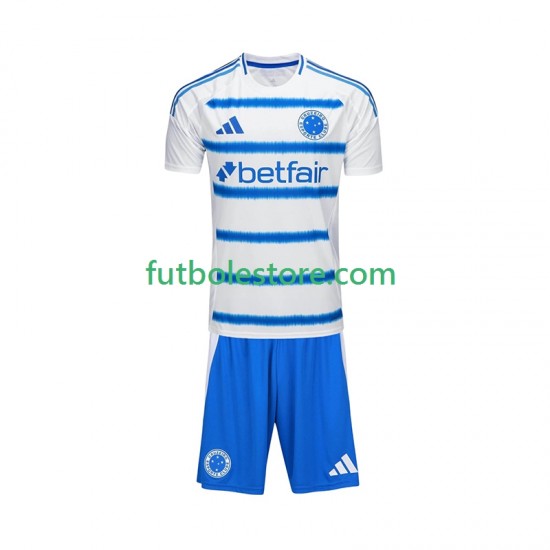 Segunda Equipación del Cruzeiro 2025-2026 Manga Corta para Niño (Camiseta y pantalón) Segunda Equipación del Cruzeiro 2025-2026 Manga Corta para Niño (Camiseta y pantalón)