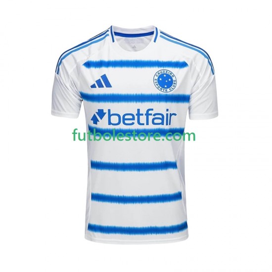 Segunda Equipación del Cruzeiro 2025-2026 Manga Corta para Hombre Segunda Equipación del Cruzeiro 2025-2026 Manga Corta para Hombre