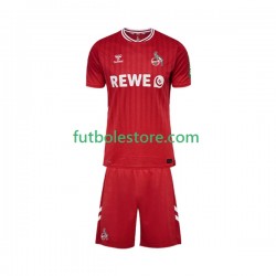 Segunda Equipación del FC Köln 2025-2026 Manga Corta para Niño (Camiseta y pantalón)